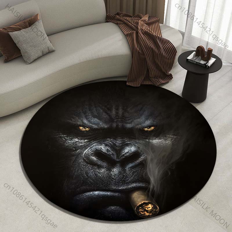 Home Art Textiles - Verschiedene Größen: „The Art of Gorilla