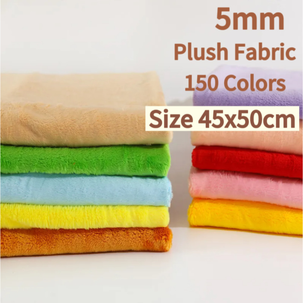 Home Textiles Super Soft - Sewbato 5mm Plüschs toff super weicher