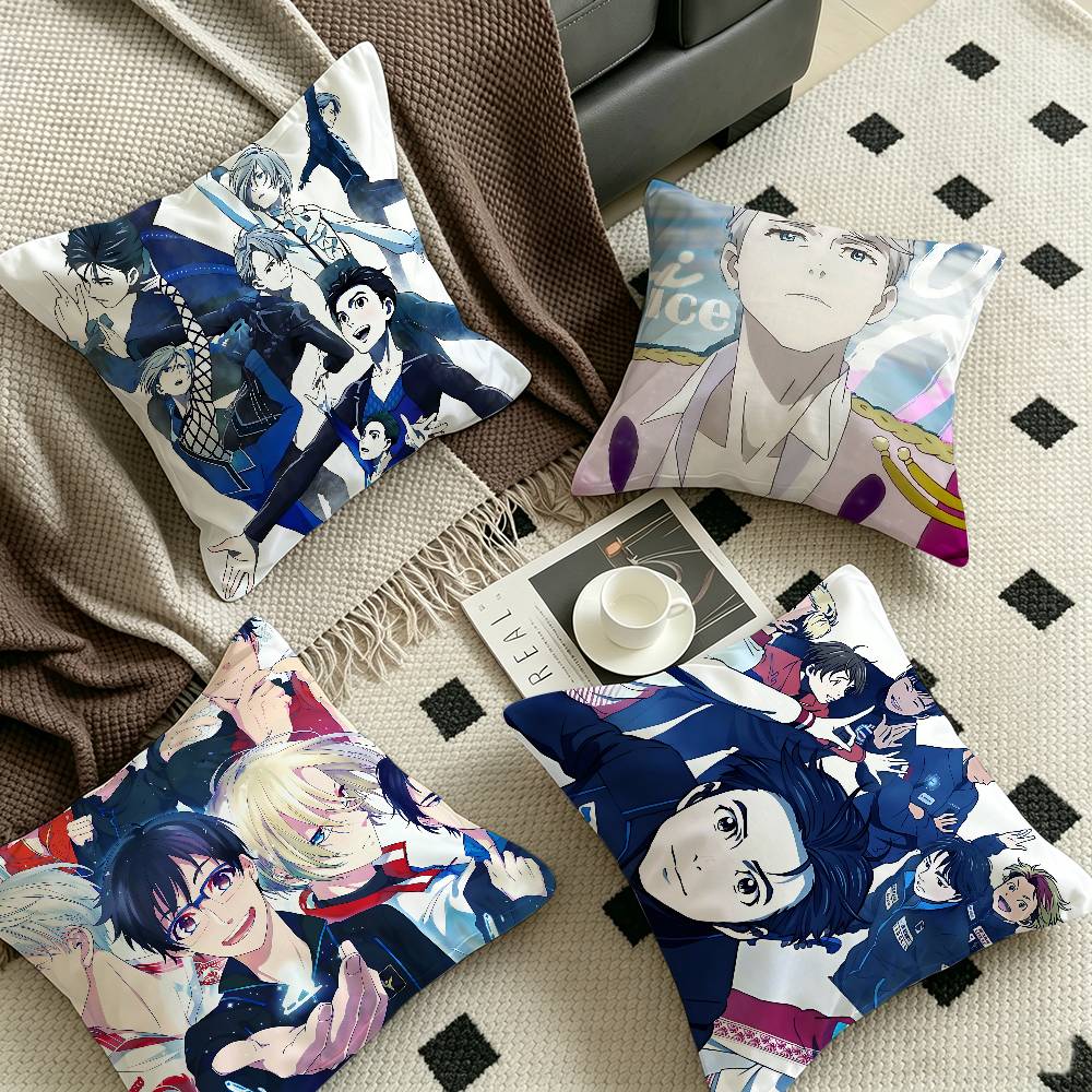 Home Textiles Super Soft - YURI!!! on ICE Kissenbezüge Heimtextilien Dekorativer