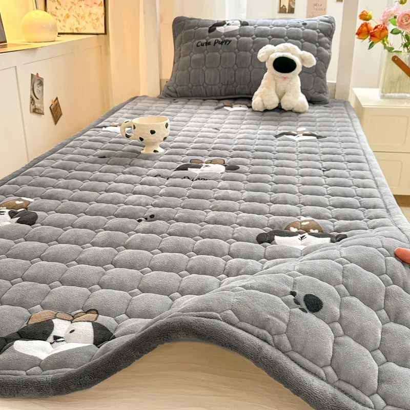 Home Textiles Super Soft - Warme Bettmatratze mit Cartoon-Motiv, superweich, gemütlich,
