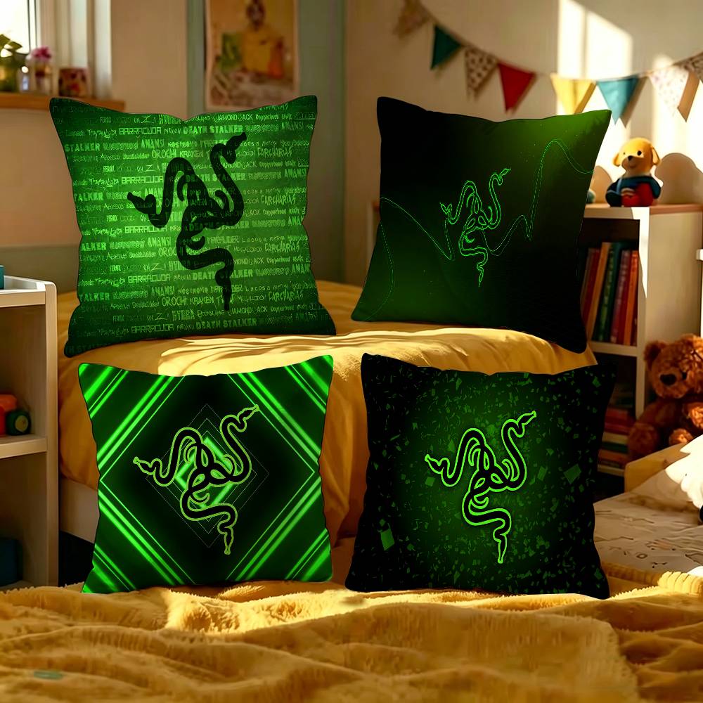 R-RAZER Logo-Kissenbezüge, Hei – Home Textiles Super Soft Bewertung und Preis