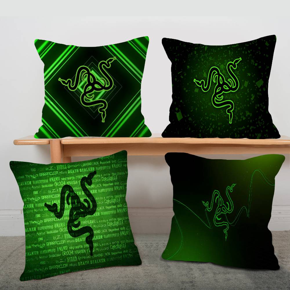 R-RAZER Logo-Kissenbezüge, Hei – Home Textiles Super Soft Bewertung und Preis