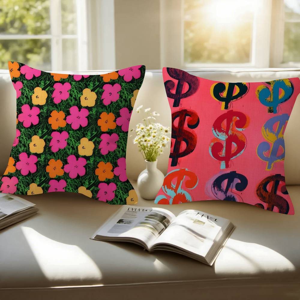 A-Andy W-Warhol Art Kissenbezu – Home Art Textiles Bewertung und Preis