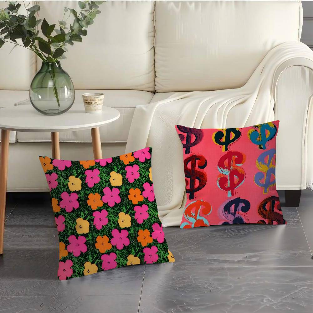 A-Andy W-Warhol Art Kissenbezu – Home Art Textiles Bewertung und Preis