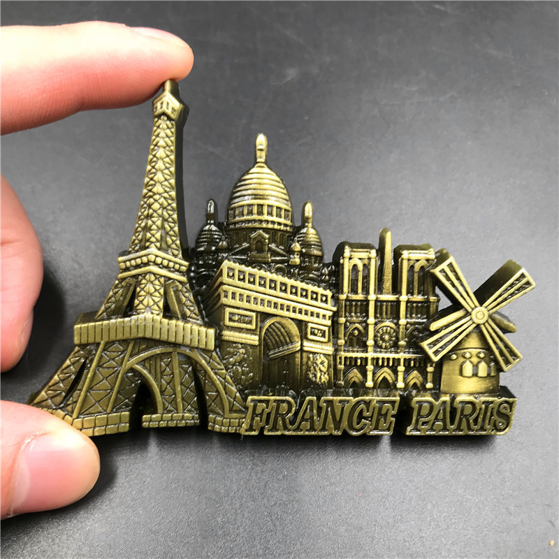 Frankreich Paris Metall 3D nie – Home Textiles France Bewertung und Preis