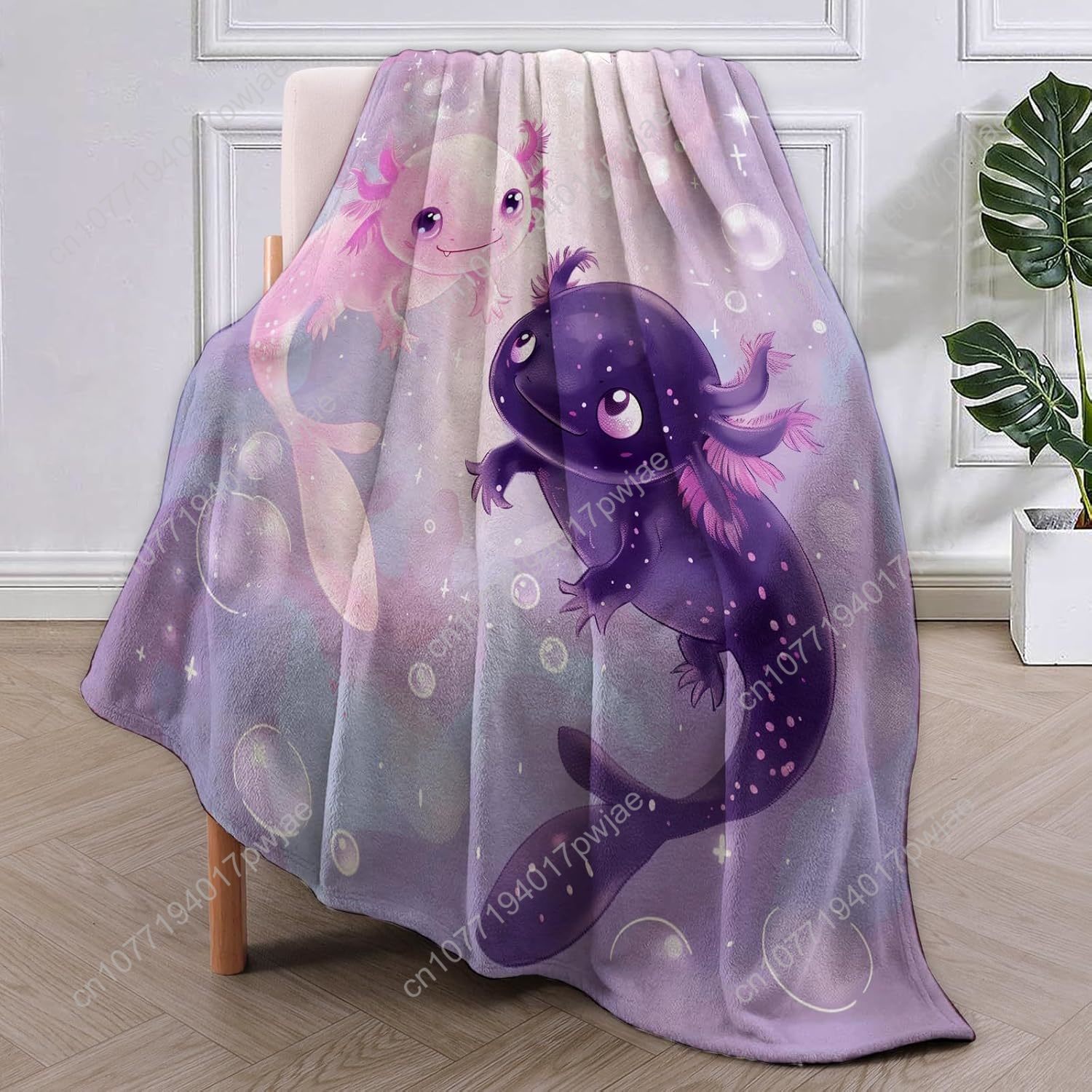 Axolotl-Decke, niedliche Axolo – Home Textiles Blanket Bewertung und Preis