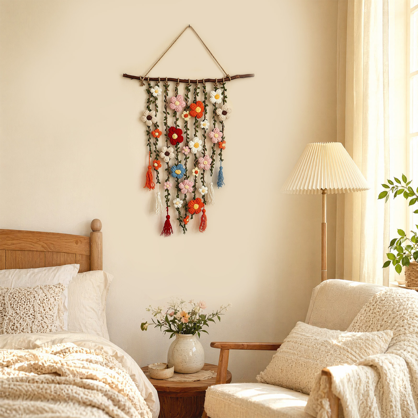 Gehäkelter gewebter Garten-Boh – Home Art Textiles Bewertung und Preis