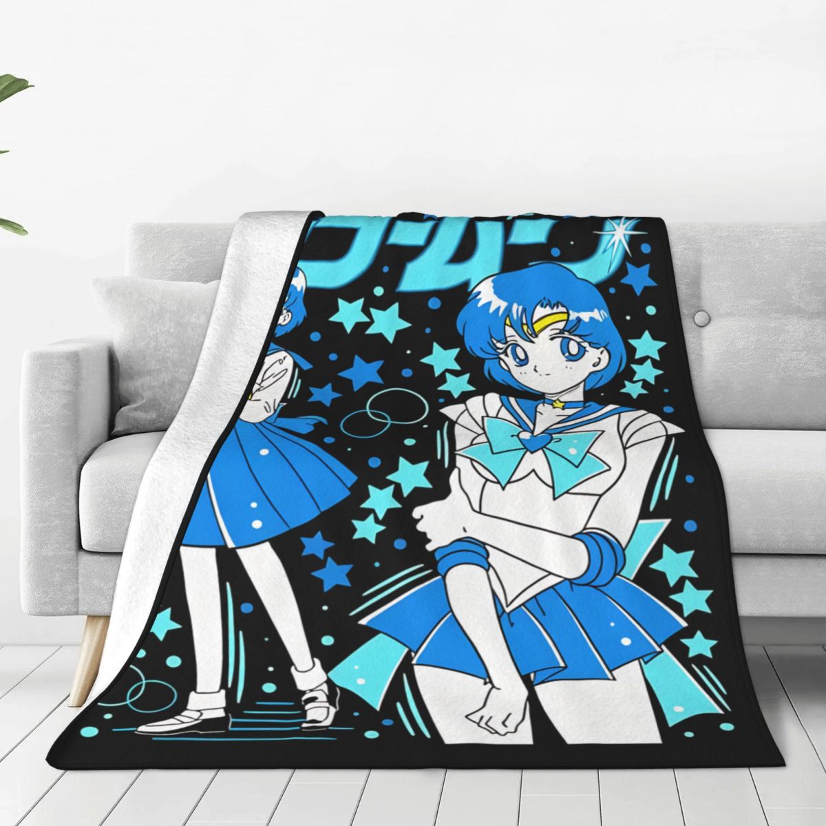 Sailors Moons Ami Mizuno Fleec – Home Textiles Blanket Bewertung und Preis