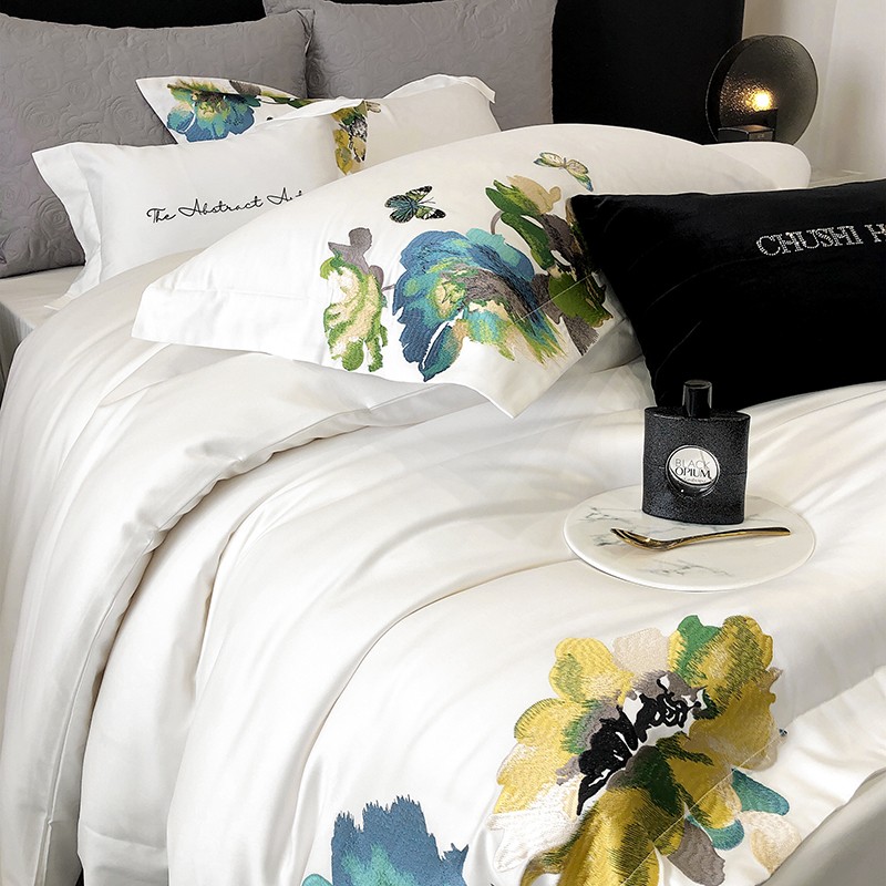 Stickerei weiß 800tc ägyptisch – Home Textiles Super Soft Bewertung und Preis