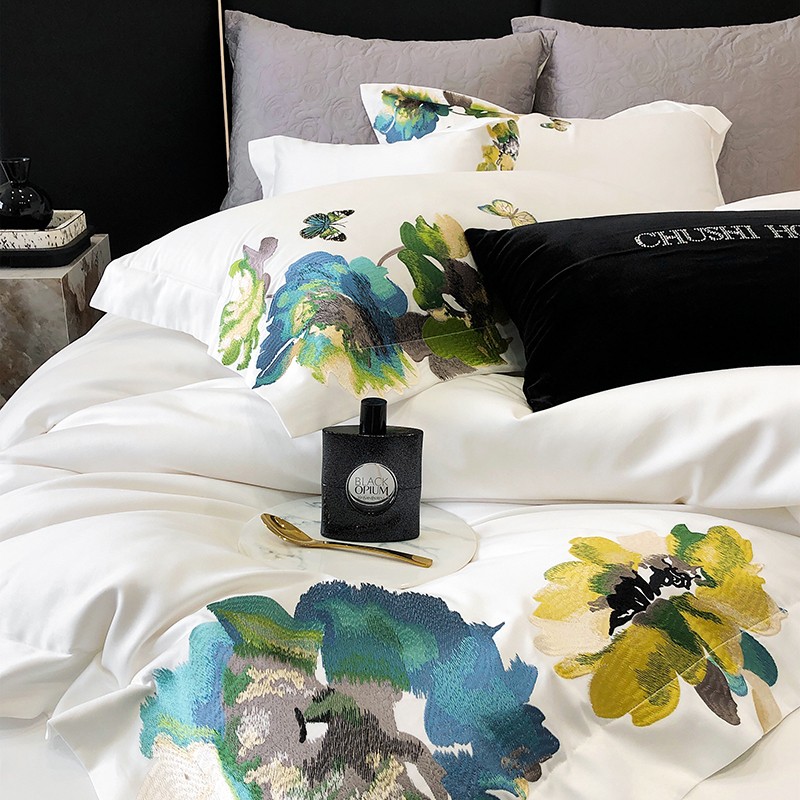Stickerei weiß 800tc ägyptisch – Home Textiles Super Soft Bewertung und Preis