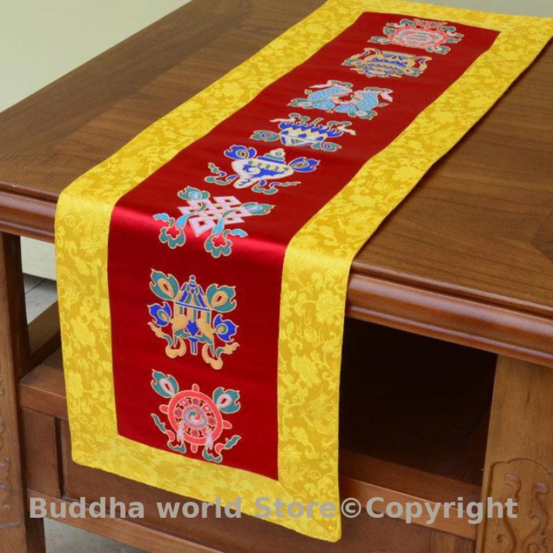 Buddhismus liefert Dekoration, – Home Art Textiles Bewertung und Preis