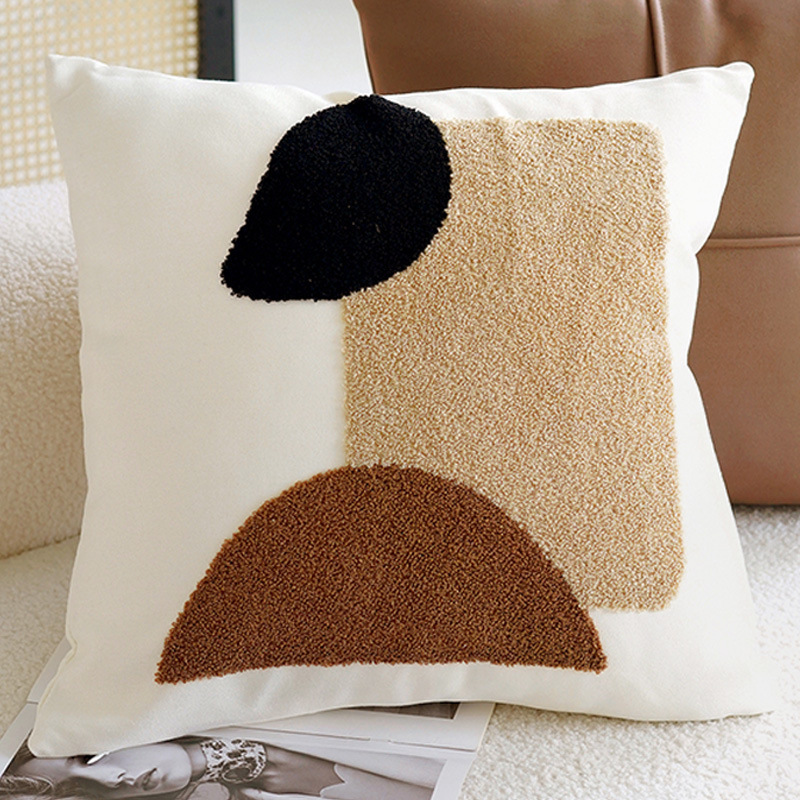 45x45CM Braun Vintage Nordic W – Luxury Home Textiles Usa Bewertung und Preis