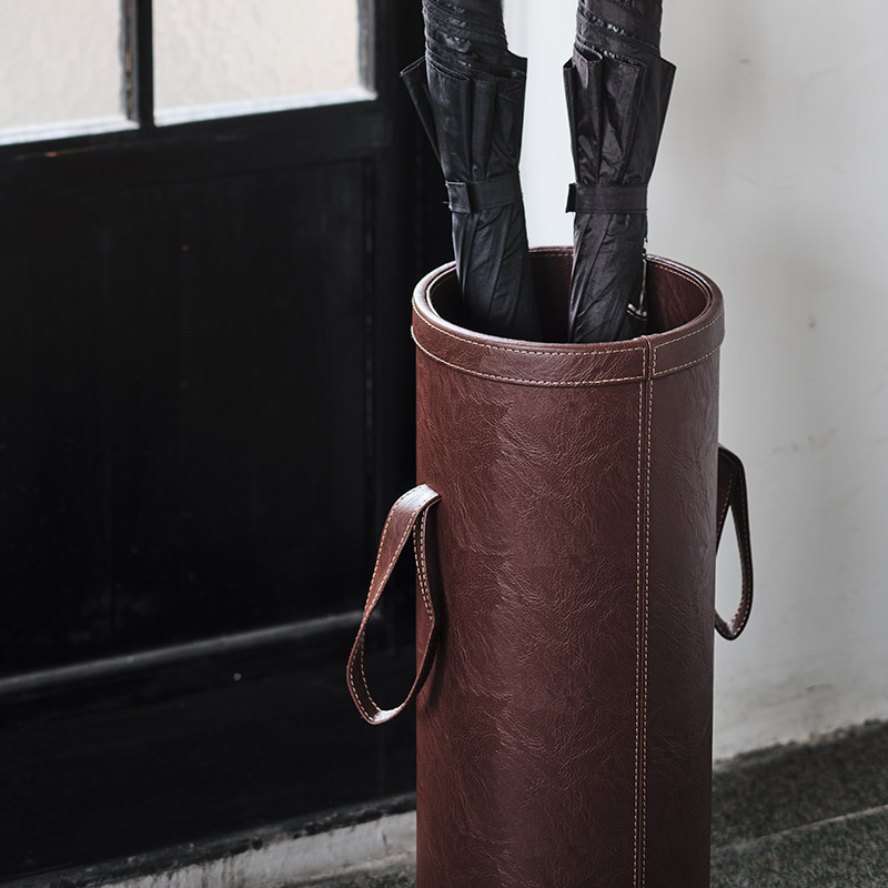 Leder-Schirmständer, Aufbewahr – Home Textiles France Bewertung und Preis