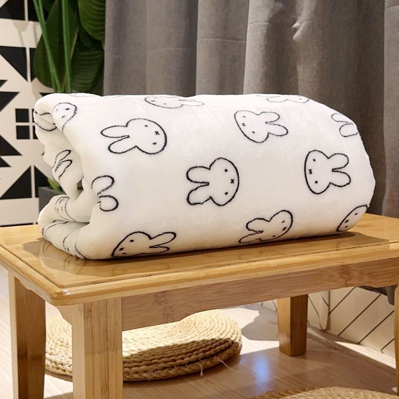 Kawaii Miffy Decke aus Flanell – Home Textiles Blanket Bewertung und Preis