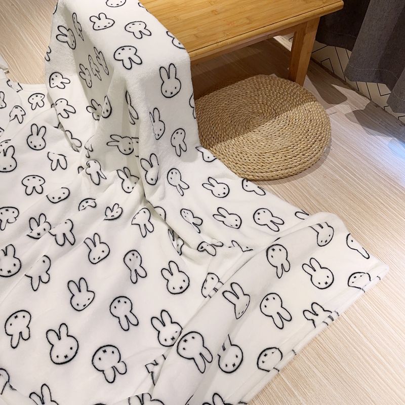 Kawaii Miffy Decke aus Flanell – Home Textiles Blanket Bewertung und Preis