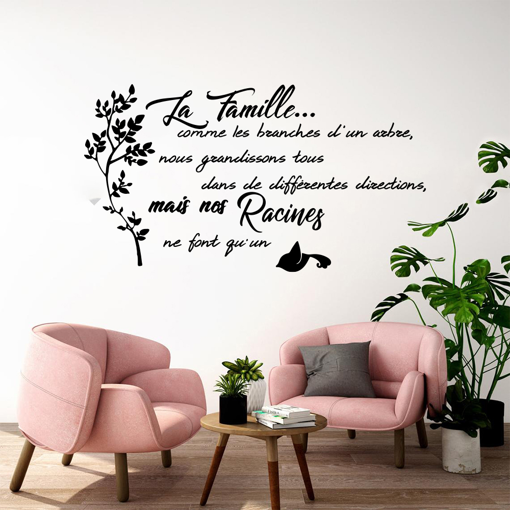 Französisches Familienzitat Ba – Home Textiles France Bewertung und Preis