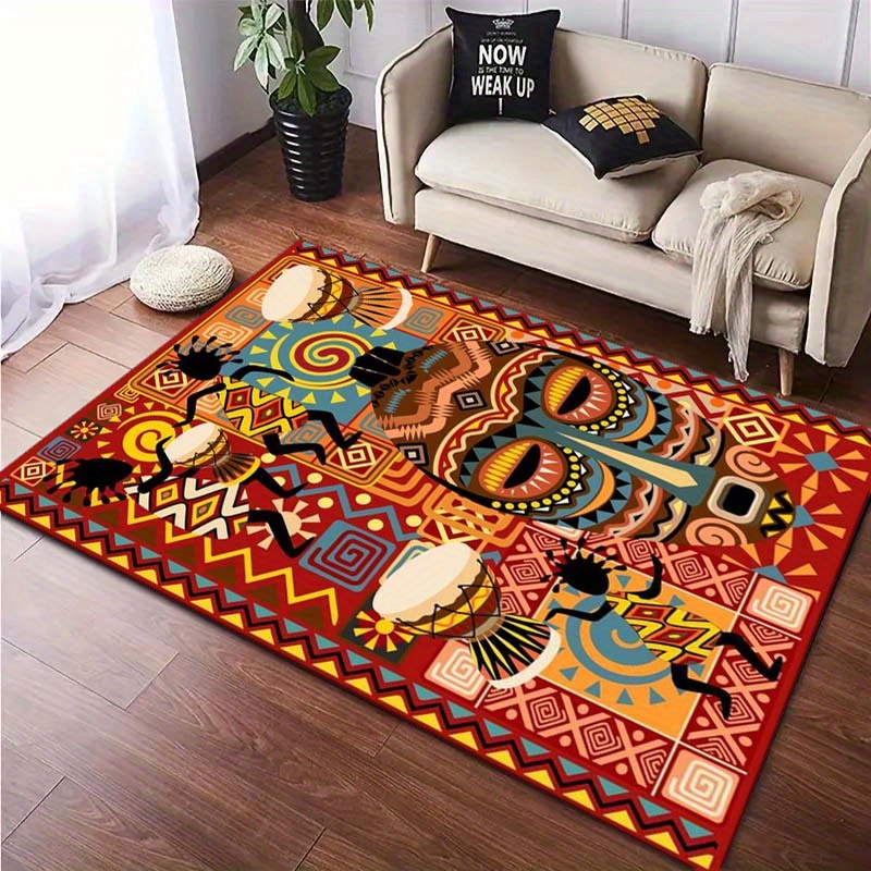 Afrikanischer Kunstteppich für – Home Art Textiles Bewertung und Preis