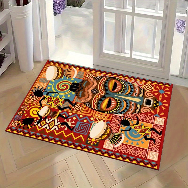 Afrikanischer Kunstteppich für – Home Art Textiles Bewertung und Preis