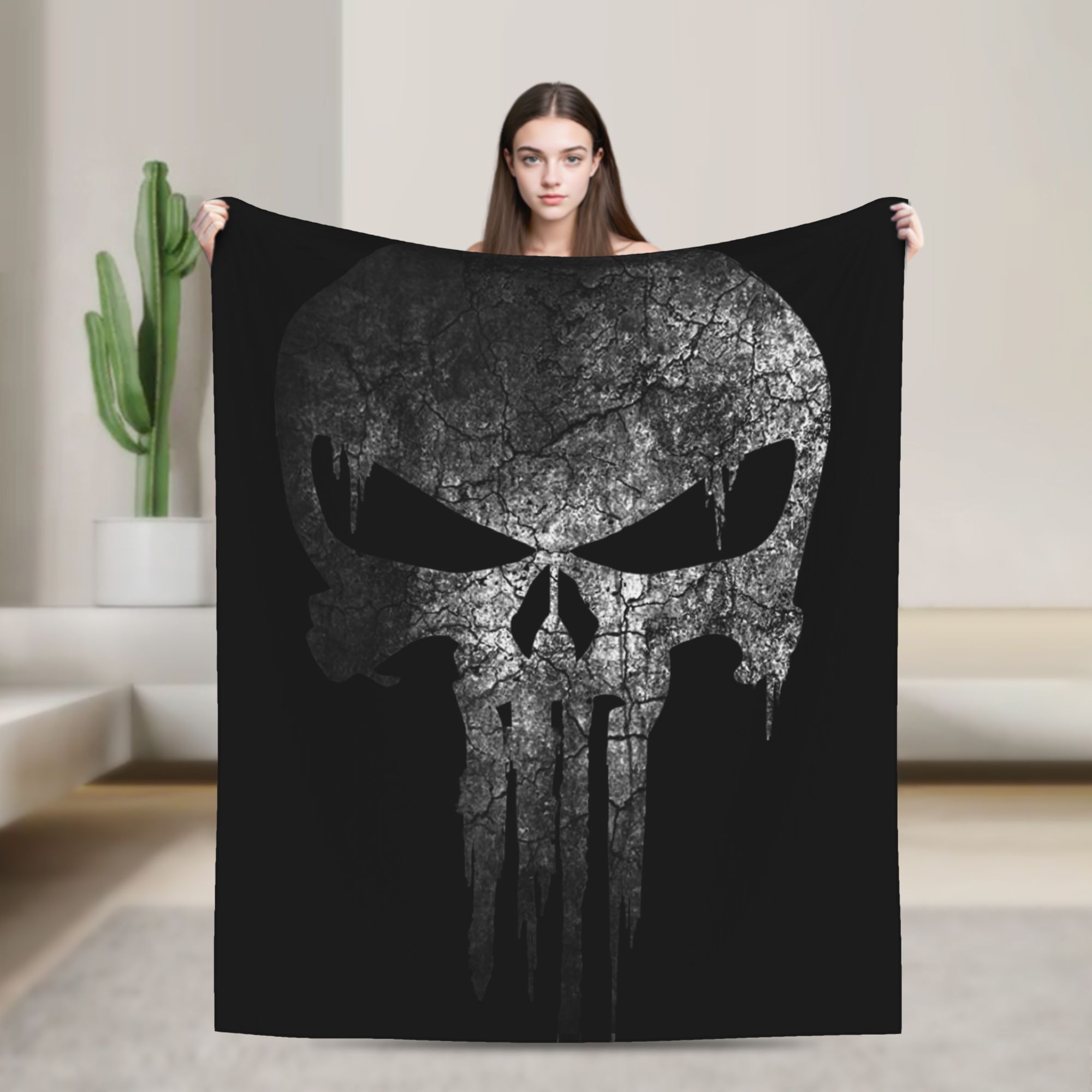 Punishers Decke aus Fleece, le – Home Textiles Blanket Bewertung und Preis