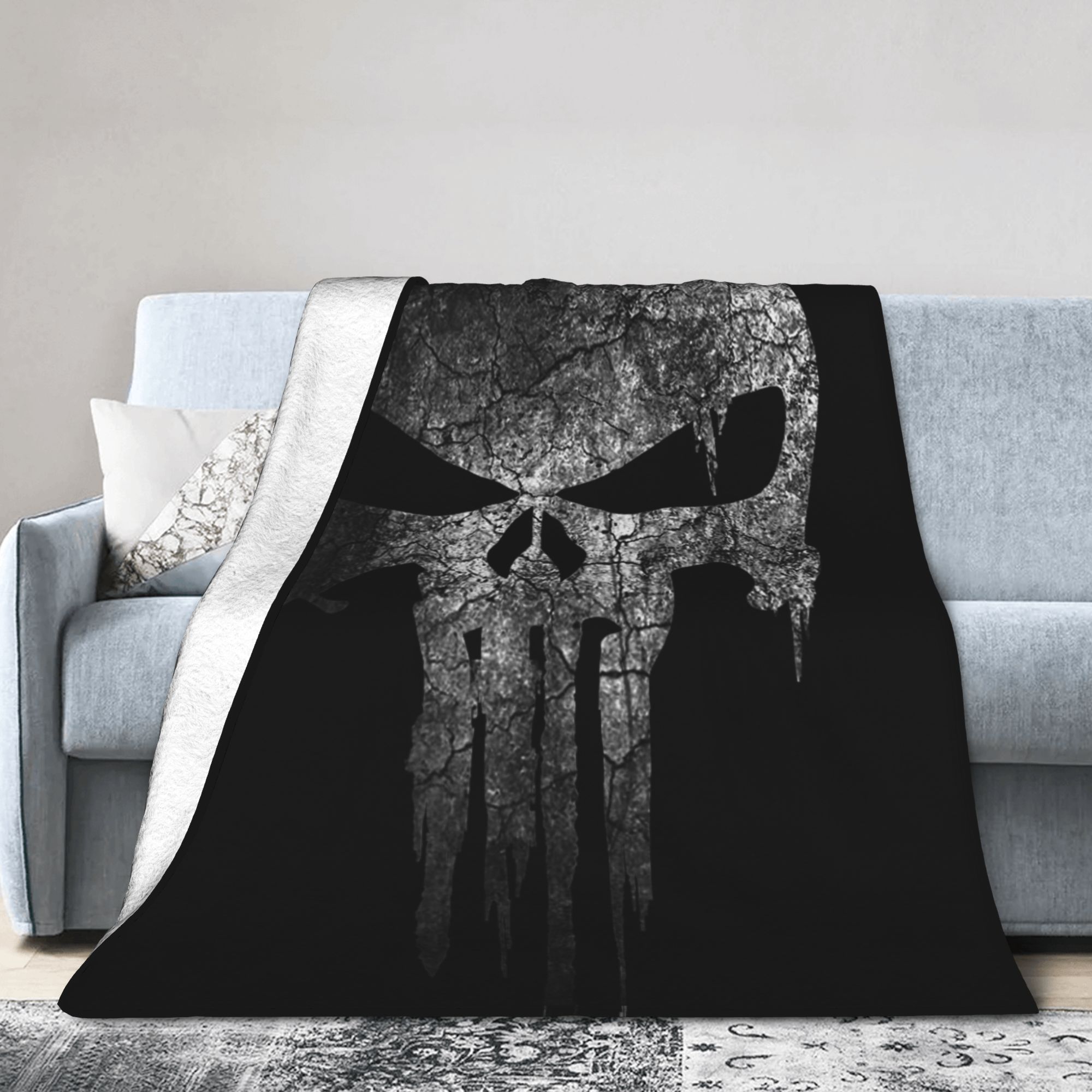 Punishers Decke aus Fleece, le – Home Textiles Blanket Bewertung und Preis