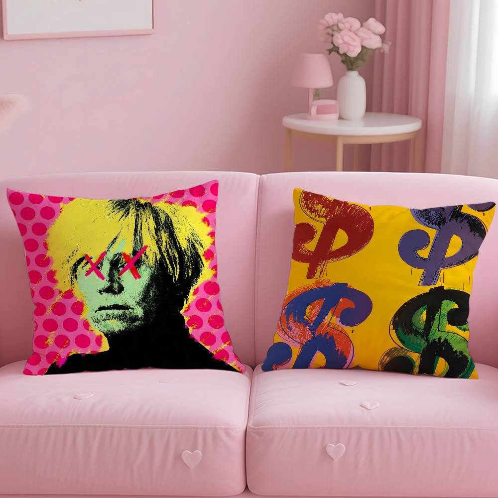 A-Andy W-Warhol Art Kissenbezu – Home Art Textiles Bewertung und Preis