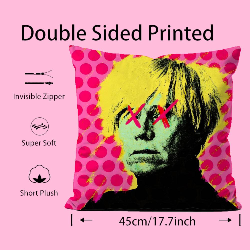 A-Andy W-Warhol Art Kissenbezu – Home Art Textiles Bewertung und Preis