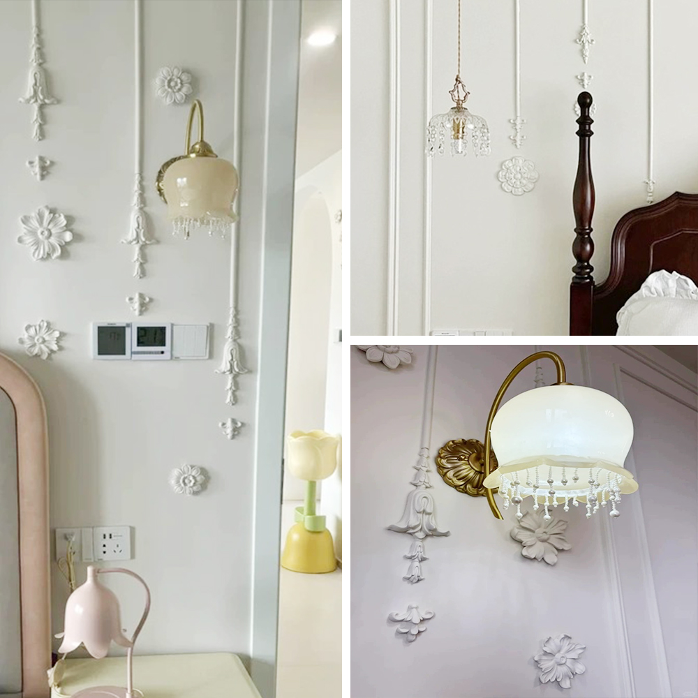Französischer Stil PU Eckblume – Home Textiles France Bewertung und Preis