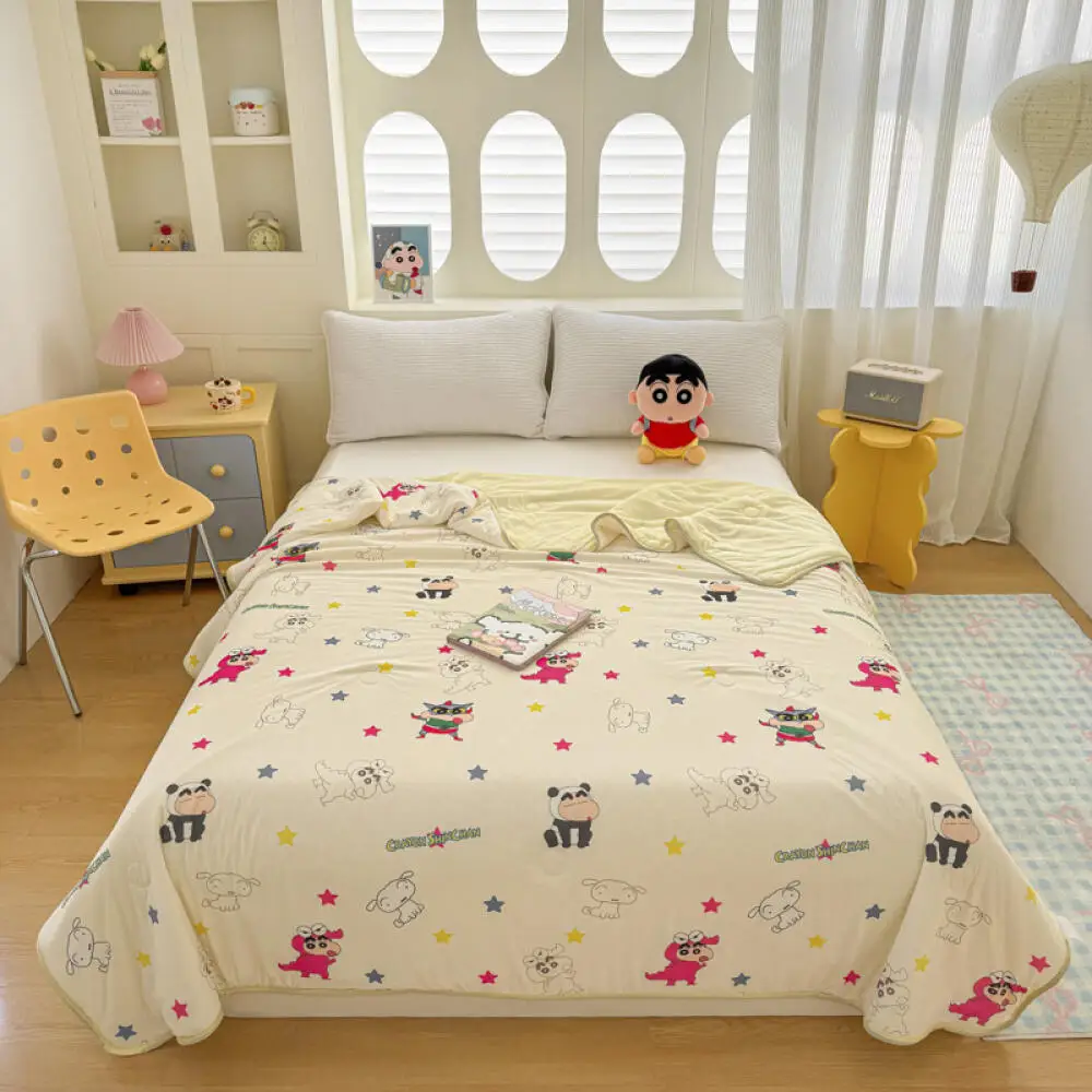 Kawaii Crayon Shin-Chan Sommer – Home Textiles Blanket Bewertung und Preis