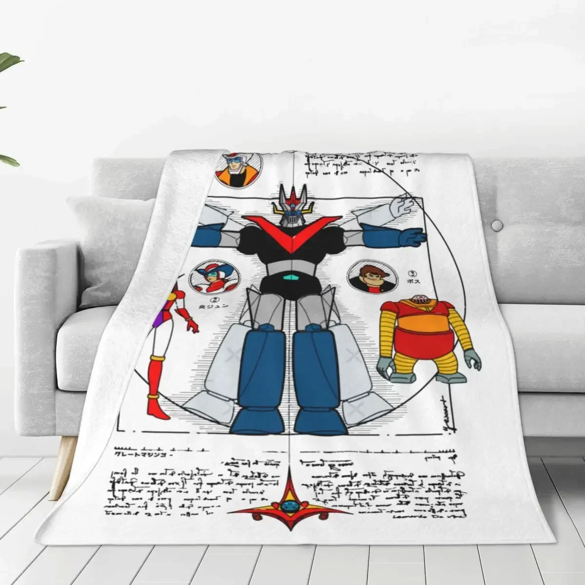 Mazinger Z Robot Tranzor Z Mer – Home Textiles Super Soft Bewertung und Preis